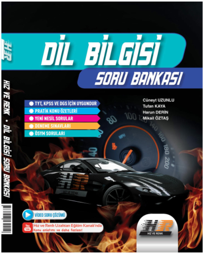 TYT AYT Dil Bilgisi Soru Bankası Hız ve Renk Yayınları FotokoPink