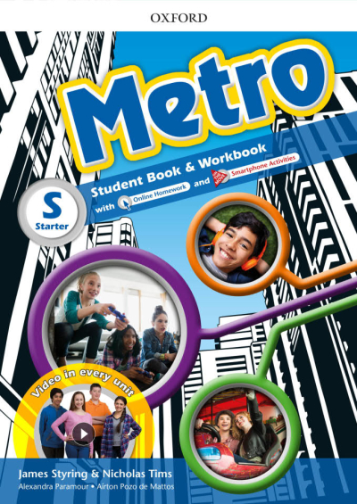 Metro Student Book and Workbook Starter Zeta Fotokopi