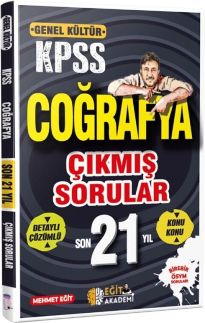 KPSS Coğrafya Son 21 Yıl Çıkmış Sorular Mehmet Eğit Zeta Fotokopi