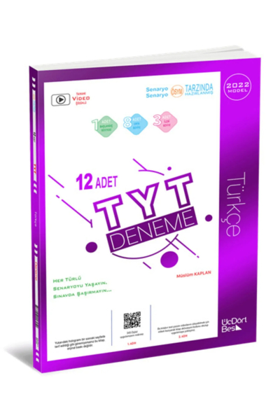 TYT - Türkçe 12 Deneme FotokoPink